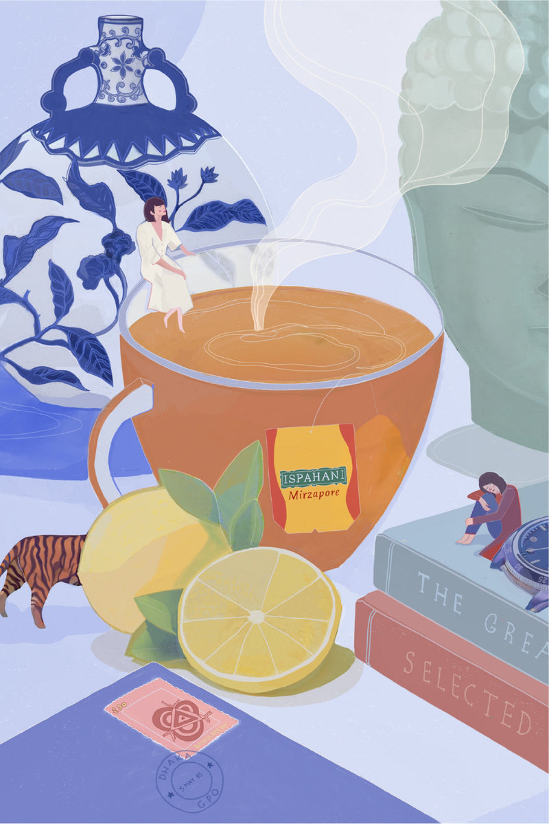 Postcard- Tea is Life