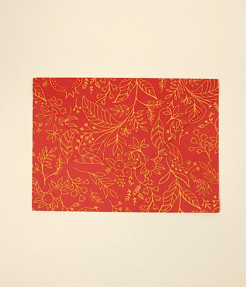 Envelope Set- Crimson Summer