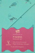 Envelope Set- Pigeons