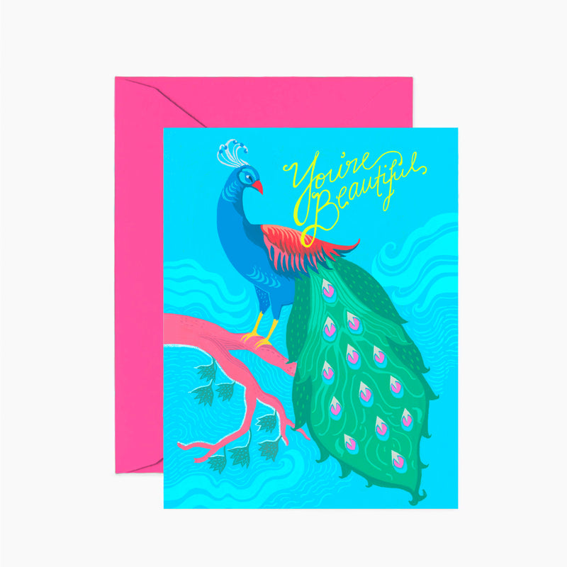 Greeting Card- You're Beautiful